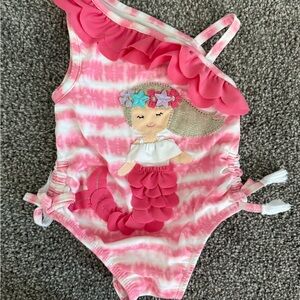 Mud Pie mermaid Swim 3-6m